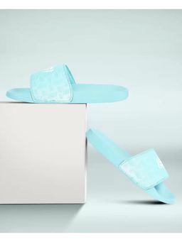 SKECHERS - WATERLILLYS Blue Sliders