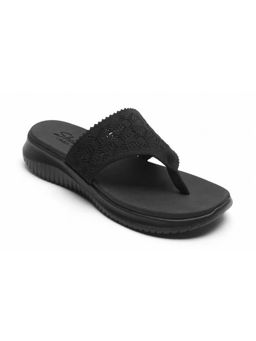 SKECHERS - ULTRA FLEX Black Flip Flops