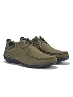 WOODLAND - Men Olive Casual Oxfords