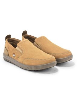 WOODLAND - Men Camel Beige Casual Loafers
