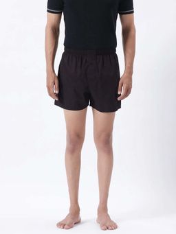 Rare Rabbit - Men Maroon Solid Boxer