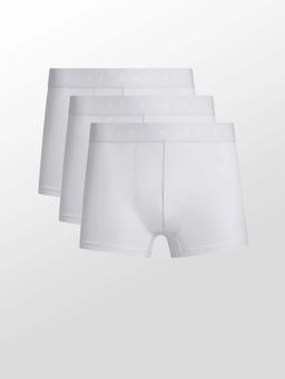 Rare Rabbit - Men White Solid Trunks