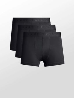 Rare Rabbit - Men Black Solid Trunks