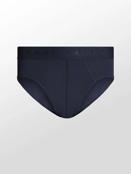 Rare Rabbit - Men Navy Blue Solid Briefs