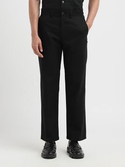 SELECTED HOMME - Men Black Straight Fit Trouser