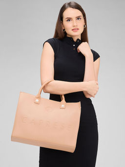 Caprese - Cloud Tote Bag - Brown (L)