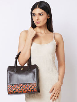 Caprese - Zeta Satchel Bag - Chocolate (M)