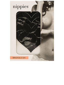 Bristols6 - Nippies Hearts Patch Of Freedom Black