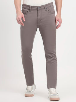 JadeBlue - Grey Washed Slim Fit Cotton Stretch Jeans