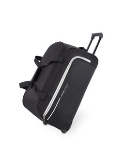 Lavie Sport - Large Size 62 Cms Galactic Wheel Duffle Bag | (Black) (L)