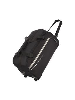 Lavie Sport - Galactic M Medium Size 57 cms Wheel Duffle Bag | 2 Wheel Duffle Bag (Black) (M)