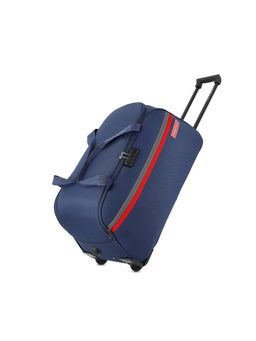 Lavie Sport - Large Size 63 cms Victor Combi Anti-theft Wheel Duffle Bag (Navy) (L)