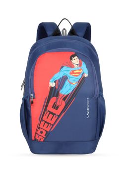 Lavie Sport - Superman 33L College Laptop Backpack For Boys & Girls (Navy) (One Size)