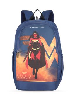 Lavie Sport - Wonder woman 33L College Laptop Backpack For Boys & Girls (Navy) (One Size)