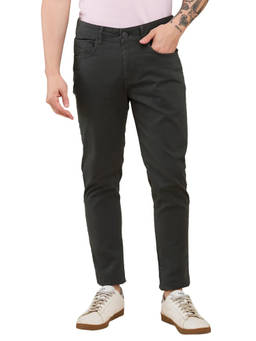 Being Human - Green Cropped fit Men Chinos