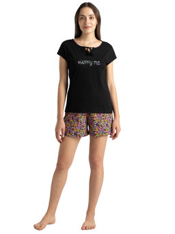Van Heusen Woman Lingerie and Athleisure - Short Sleeves T-Shirt and Shorts (Set of 2)