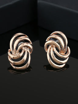 Estele - Gold Plated Ravishing Stud Earrings for Women