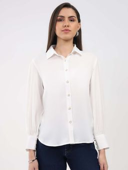 Monte Carlo - Women's Front Open Full Sleeve Shirt