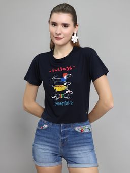 Monte Carlo - Women's Round Neck Half Sleeve T-shirt