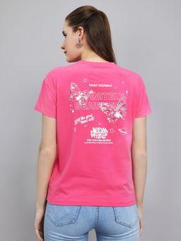 Monte Carlo - Womens Regular Fit Round Neck Half Sleeve T-shirt