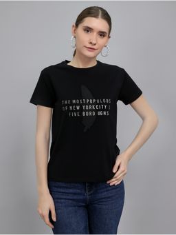 Monte Carlo - Women's Regular Fit Round Neck T-shirt