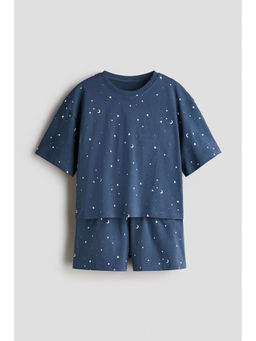 H&M - Girls Blue Cotton Pyjamas