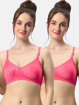 Sonari - Albela Seamless Soft Cup Everyday Non Padded Molded Bra for Women (Pack of 2)
