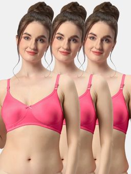 Sonari - Albela Seamless Soft Cup Everyday Non Padded Molded Bra for Women (Pack of 3)