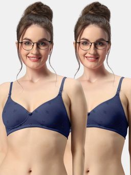 Sonari - Avani Womens Lightly Padded Non Wired Convertible Straps T-Shirt Bra (Pack of 2)