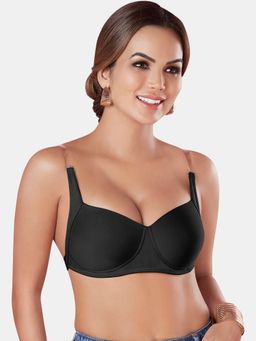 Sonari - Backeye For Womens Backless T-Shirt Bra with Transparent Straps & Band
