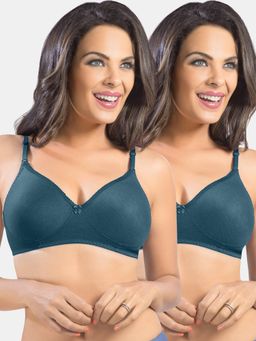 Sonari - Jiya Womens Regular Non Padded Bra (Pack of 2)