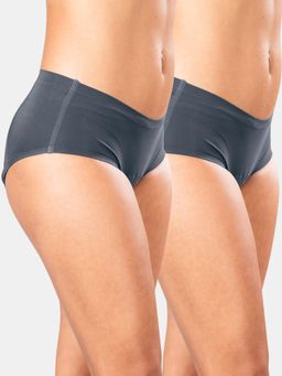 Sonari - Womens Menstrual Period Leakproof Briefs Seamless Period Panties (Pack of 2)