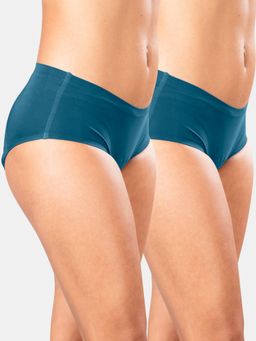 Sonari - Womens Menstrual Period Leakproof Briefs Seamless Period Panties (Pack of 2)