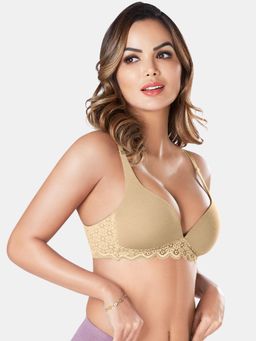 Sonari - Victoria Womens Seamless Low Cut Deep V Plunge Neckline With Soft Padded Bra