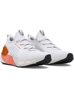 Under Armour - Men White Hovr Phantom 3 Se Running Shoes