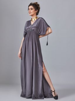 B77 - Primrose - Stylish Satin Crepe Dress