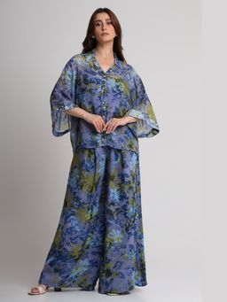 KOSWI - Future Dusk Floral Print Pant