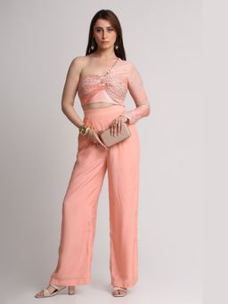 KOSWI - Peach Printed Pant
