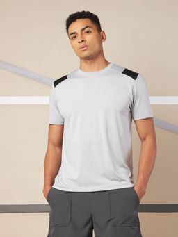 CULT - Mens Polyester Performance Rotator Grey T-Shirt