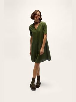 TERRA LUNA - Grace Olive Khadi Aline Mini Dress