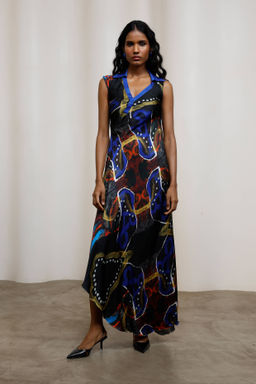 Advait - Saeri Polo Multicolor Maxi Dress