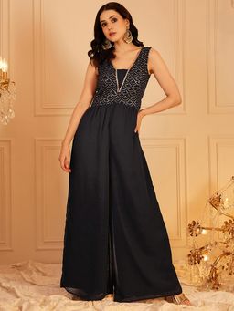 INDO STREET - Ethnic Jumpsuit Black