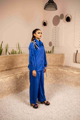 Sainy Garg Couture - Blue Moon Shirt with Pant
