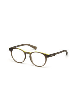 Diesel - Brown Round Frame for Unisex - DL5307 49 047 (49)