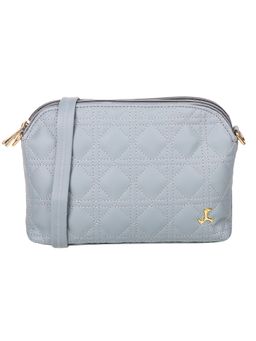 Mochi - Women Patterned Blue Zip Top Sling