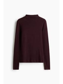H&M - Women Red Turtleneck Top