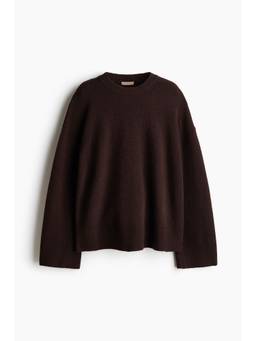H&M - Women Brown Knitted Jumper