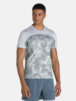 Puma - Run Aop Graphic Men Gray T-shirt