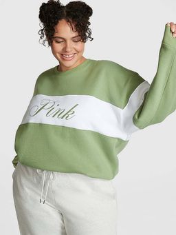 Victoria's Secret - Pink Crew Sweatshirt Green