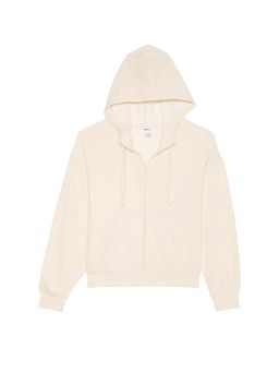 Victoria's Secret - Pink Ivy Fleece Campus Full-Zip Hoodie White